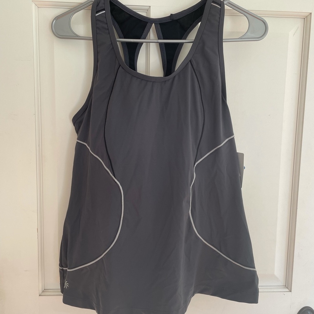 Athleta NWT Large gray tank